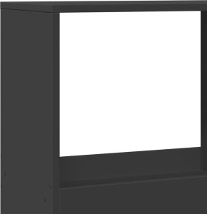 vidaXL Regał/przegroda czarny 100x33x175 cm 7