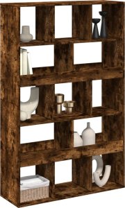 vidaXL Regał/przegroda, przydymiony dąb, 100x33x156,5 cm 3