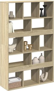 vidaXL Regał/przegroda, dąb sonoma, 100x33x156,5 cm 3