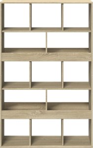 vidaXL Regał/przegroda, dąb sonoma, 100x33x156,5 cm 4