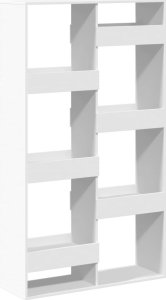 vidaXL Regał/przegroda, biały, 100x33x175 cm, materiał drewnopochodny 2