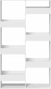 vidaXL Regał/przegroda, biały, 100x33x175 cm, materiał drewnopochodny 4