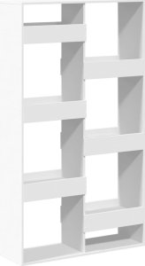 vidaXL Regał/przegroda, biały, 100x33x175 cm, materiał drewnopochodny 6