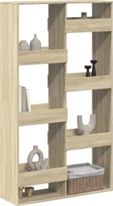 vidaXL Regał/przegroda, dąb sonoma, 100x33x175 cm 3