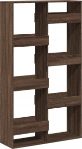 vidaXL Regał/przegroda do pokoju, brązowy dąb, 100x33x175 cm 2