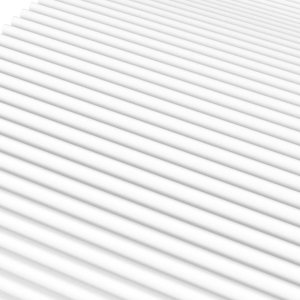 vidaXL Materac piankowy, biały, 90x210 cm, twardość H2/H3 5