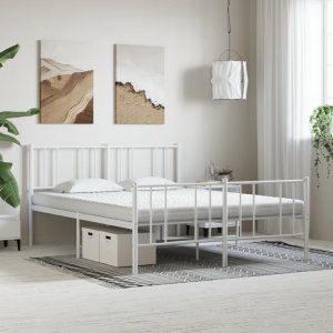 vidaXL Materac piankowy, biały 160x220 cm, 7-strefowy, twardość 20 ILD 2