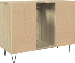 vidaXL Szafka łazienkowa, dąb sonoma, 80x33x60 cm 6