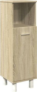 vidaXL Szafka łazienkowa, dąb sonoma, 30,5x30x95 cm 2
