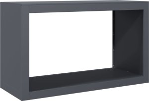 vidaXL Stojak na drewno opałowe, antracytowy, 100x40x60 cm, stalowy 6