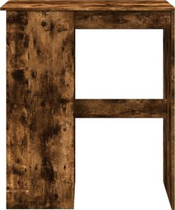 vidaXL Stolik barowy z przegródkami, przydymiony dąb, 90x47,5x103,5 cm 4