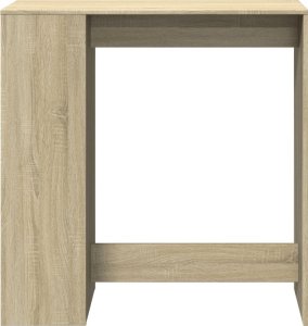 vidaXL Stolik barowy z przegrodami, dąb sonoma, 101x40x103,5 cm 4