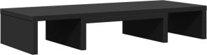vidaXL Podstawka pod monitor, regulowana, czarna, 60x24x10,5 cm 2