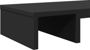 vidaXL Podstawka pod monitor, regulowana, czarna, 60x24x10,5 cm 7