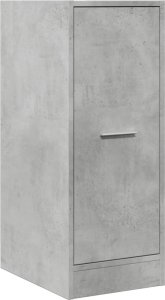 vidaXL Szafka apteczna, szarość betonu, 30x41x77,5 cm 3