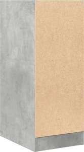 vidaXL Szafka apteczna, szarość betonu, 30x41x77,5 cm 7