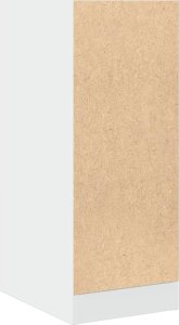 vidaXL Szafka apteczna, biała, 30x41x77,5 cm, materiał drewnopochodny 7