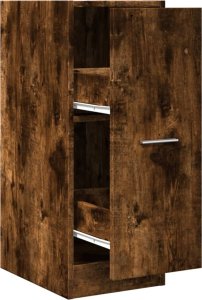 vidaXL Szafka apteczna, przydymiony dąb, 30x41x77,5 cm 2