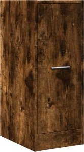 vidaXL Szafka apteczna, przydymiony dąb, 30x41x77,5 cm 3