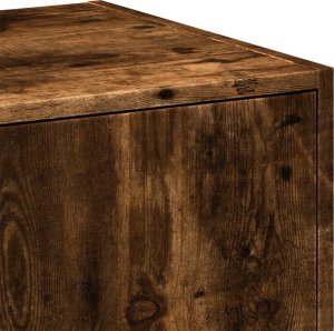 vidaXL Szafka apteczna, przydymiony dąb, 30x41x77,5 cm 8