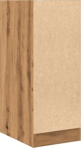 vidaXL Szafka apteczna, dąb artisian, 30x41x77,5 cm 7