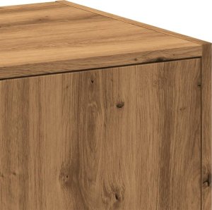vidaXL Szafka apteczna, dąb artisian, 30x41x77,5 cm 8