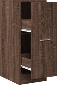 vidaXL Szafka apteczna, brązowy dąb, 30x41x77,5 cm 2