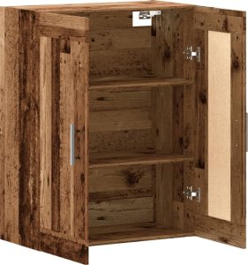 vidaXL Szafka wisząca, stare drewno, 69,5x34x90 cm 7