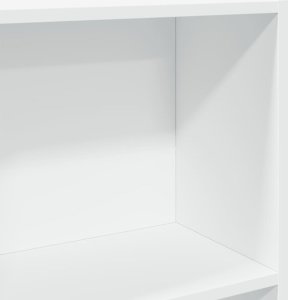 vidaXL Regał, biały, 60x24x176 cm, materiał drewnopochodny 7