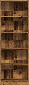 vidaXL Regał, stare drewno, 60x24x176 cm 4
