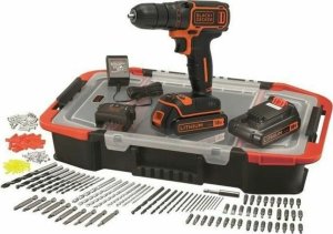 Wiertarko-wkrętarka Black&Decker Wiertarka wkrętarka Black & Decker BDCDC18BAST-QW 18 V 15 Nm 1