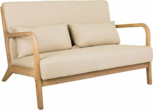 DKD Home Decor Sofa Alexandra House Living Krem 85 x 74 x 122 cm 1