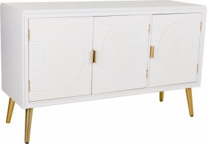 DKD Home Decor Kredens Alexandra House Living Biały Złoty Drewno MDF 41 x 71 x 120 cm 1