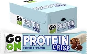 Go On Baton Proteinowy Crisp Cookies&Carmel SANTE 24szt 1