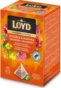 LOYD Herbata LOYD Professional Rooibos & Manuka z maliną i żurawiną - 20tb kopertowana 1