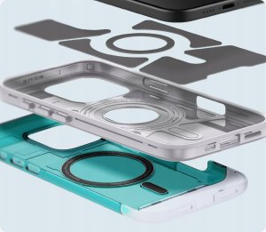 Spigen Spigen Classic C1 MagSafe, bondi blue - iPhone 6.9" 2024 11