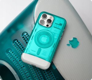 Spigen Spigen Classic C1 MagSafe, bondi blue - iPhone 6.9" 2024 10