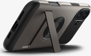 Spigen Spigen Slim Armor MagSafe, gunmetal - iPhone 6.1" 2024 3