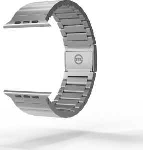 Mobile Origin Pasek Titanium Band - Apple Watch 49mm/45mm/44mm/42mm srebrny 3