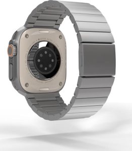 Mobile Origin Pasek Titanium Band - Apple Watch 49mm/45mm/44mm/42mm srebrny 5