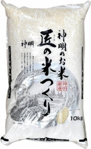 Asia Kitchen Ryż biały krótkoziarnisty Takumi no Kome Tsukuri (Koshihikari 80%) japoński blend 10kg - Shinmei 1