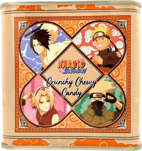 Storck Cukierki Naruto Crunchy Chewy Candy Mix owocowe 120g - Hachiko 1