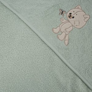 Eurofirany RĘCZNIK DZIECIĘCY BABY66 100 X 100 CM MIĘTOWY 5