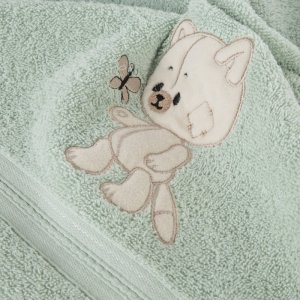 Eurofirany RĘCZNIK DZIECIĘCY BABY66 100 X 100 CM MIĘTOWY 6