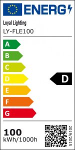 Naświetlacz Loyal Lighting LAMPA Zew. LED Loyal Lighting 14500lm LUMILEDS IP65 4K one size 2