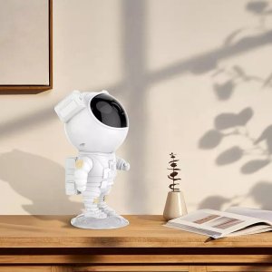 Severno Kids Projektor gwiazd, lampka nocna LED Astronauta + pilot 4