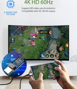 Vortex Virtual Reality VortexVR Kabel 5m 10 GBPS PD100W (Fast charging) USB-C do META QUEST LINK / OCULUS LINK 4