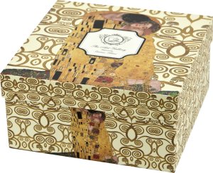 DUO Filiżanka porcelanowa 250 ml + spodek The Kiss Ecru 9