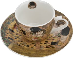 DUO Komplet 2 filiżanek 110 ml + spodki The Kiss Classic 3