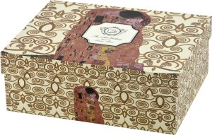 DUO Komplet 2 filiżanek 110 ml + spodki The Kiss Ecru 11